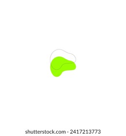 blob of green slime with shadow green