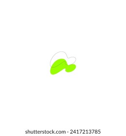 blob of green slime with shadow green