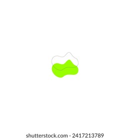blob of green slime with shadow green