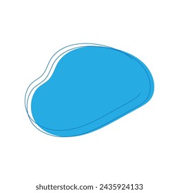 blob icon vector illustration design