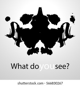 Blob picture . associational.black grunge.