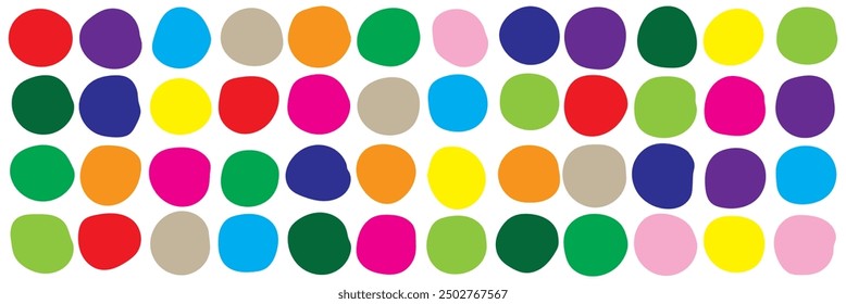 Blob shape organic in boho style, vector illustration set. Collection from abstract modern forms and Liquid drop for design and print. Basic stains geometric, isolated elements on white background.