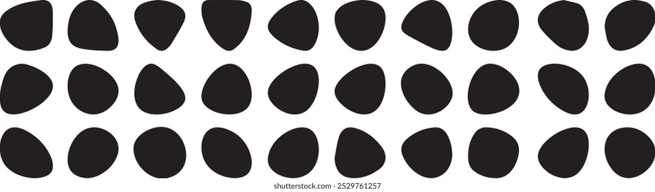 Blob shape organic, vector illustration set. Collection from abstract forms for design and paint. Liquid shape elements. Abstract blotch shape.