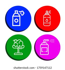 blob simple icons set. Contains such icons as Spray, Melt, Sprays, can be used for web, mobile and logo