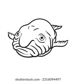 Blob  Fish vector
