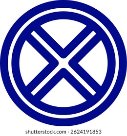 Block 2 Line vector Icon Design