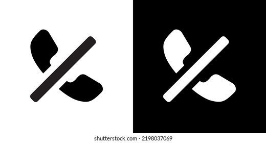 Block, Blocked, Phone Call Blocking Icon Vector In Clipart Style