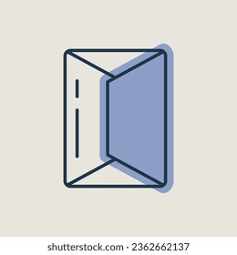 Bloque del icono del vector del paquete de mantequilla. Signo de producto lácteo. Símbolo gráfico para cocinar diseño de sitio web y aplicaciones, logotipo, aplicación, interfaz de usuario