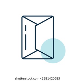 Bloque del icono del vector del paquete de mantequilla. Signo de producto lácteo. Símbolo gráfico para cocinar diseño de sitio web y aplicaciones, logotipo, aplicación, interfaz de usuario