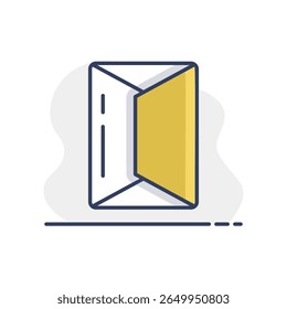 Block of butter package vector icon. Dairy product sign. Graph symbol for cooking web site and apps design, logo, app, UI