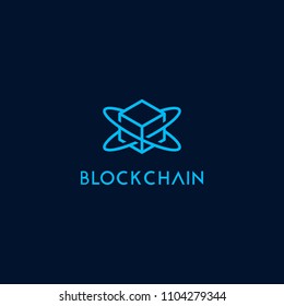 Block Chain Icon Logo Template