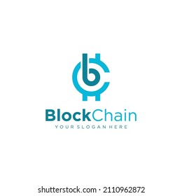 Block Chain Logo Design Template