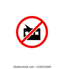 Block Chat icon , vector sign design
