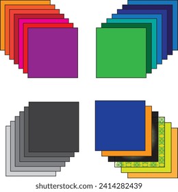 color de bloque en el show