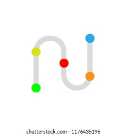 block cord illustration. Element of optometry icon for mobile concept and web apps. Colored block cord illustration can be used for web and mobile