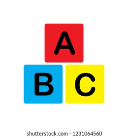 block ,cube education icon