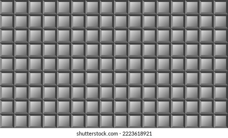 Block cube tile design background.