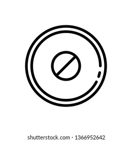 Block or Disable Simpel  Icon