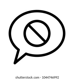 Block or Dismiss Chat