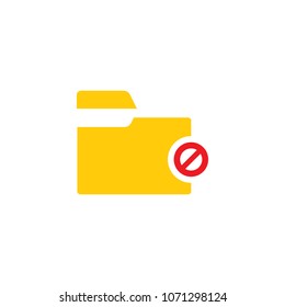 Block Folder Icon Design