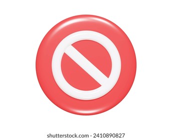  Block icon 3d render illustration