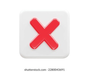 Block icon 3d rendering vector illustration element