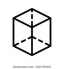 Block, Mathematics Flat Icon Logo Illustration. Mathematics Icon-set. Suitable For Web Design, Logo, App.
