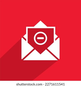 block message icon , mail icon