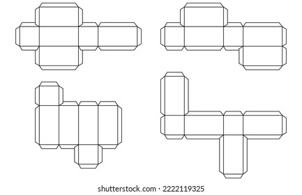 block net pattern on white background