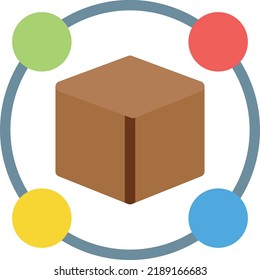 block network Vector illustration on a transparent background.Premium quality symbols.Stroke vector icon for concept and graphic design.