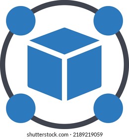 block network Vector illustration on a transparent background.Premium quality symbols.Glyphs vector icon for concept and graphic design.