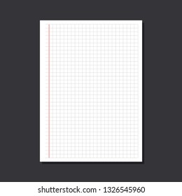 Block Note Vector Concept