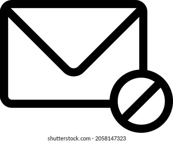 Diseño de icono de contorno de bloque
