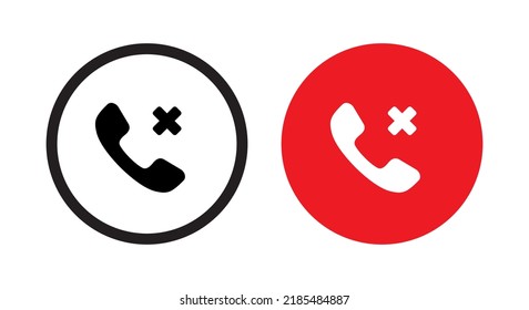 Block, Phone Call Blocking, Blocked Icon Vector