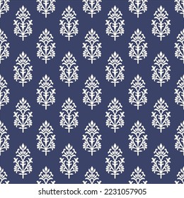 block print design pattern. batik design. EPS file format. 