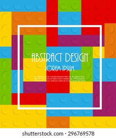 Block Seamless Pattern Vector Illustration EPS10