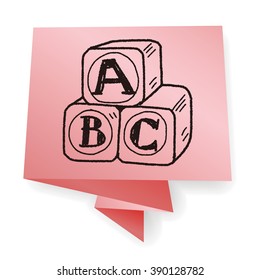 block toy doodle