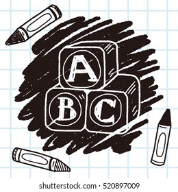 block toy doodle