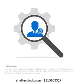 Block user icon. - Free Vector Icon - Free vector icon