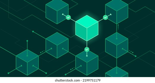 Block Validation In The Blockchain And Digital Ledger, Technology Background