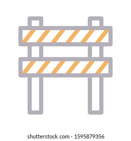 block vector color line icon 