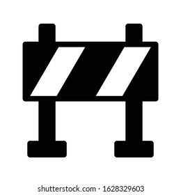 block vector glyph flat icon 