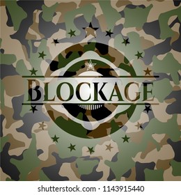 Blockage on camo texture