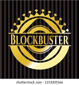 Blockbuster gold emblem