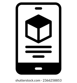 Icono de ilustración de objeto de aplicación de Blockchain