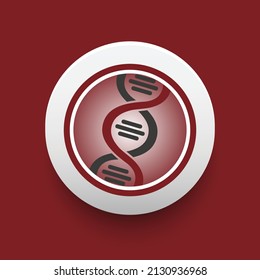Blockchain based secure Cryptocurrency coin FoldingCoin (FLDC) icon isolated on colored background. Digital currency. Altcoin symbol. Vector Illustration