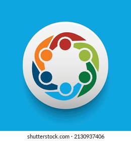 Blockchain-basiertes sicheres Kryptowährungs-Münzsymbol (CMCT) Symbol einzeln auf buntem Hintergrund. Digitale Währung. Altcoin-Symbol. Vektorgrafik