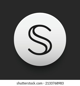 Blockchain based secure Cryptocurrency coin Secret (SCRT) icon isolated on colored background. Digital virtual money tokens. Decentralized finance technology illustration. Altcoin Vector logos.