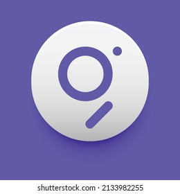 Blockchain based secure Cryptocurrency coin The Graph (GRT) icon isolated on colored background. Digital virtual money tokens. Decentralized finance technology illustration. Altcoin Vector logos.
