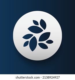 Blockchain based secure Cryptocurrency coin Nkn (NKN) icon isolated on colored background. Digital virtual money tokens. Decentralized finance technology illustration. Altcoin Vector logos.